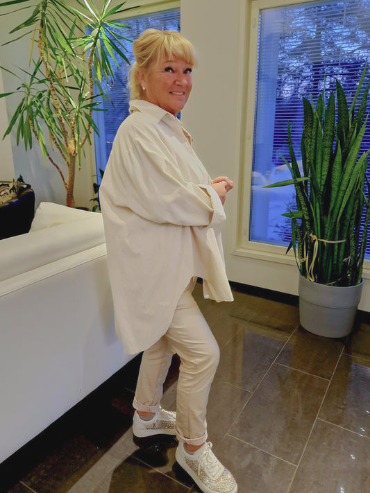 Oversize samettipaitis beessi