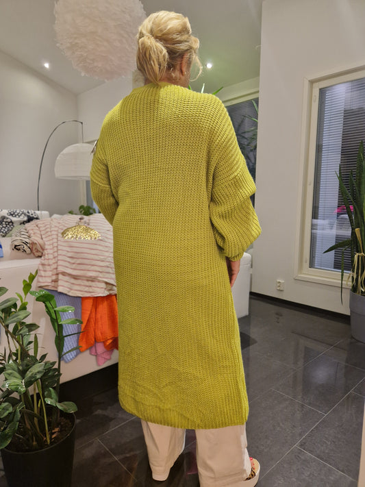 Neuletakki pistaasi vihreä