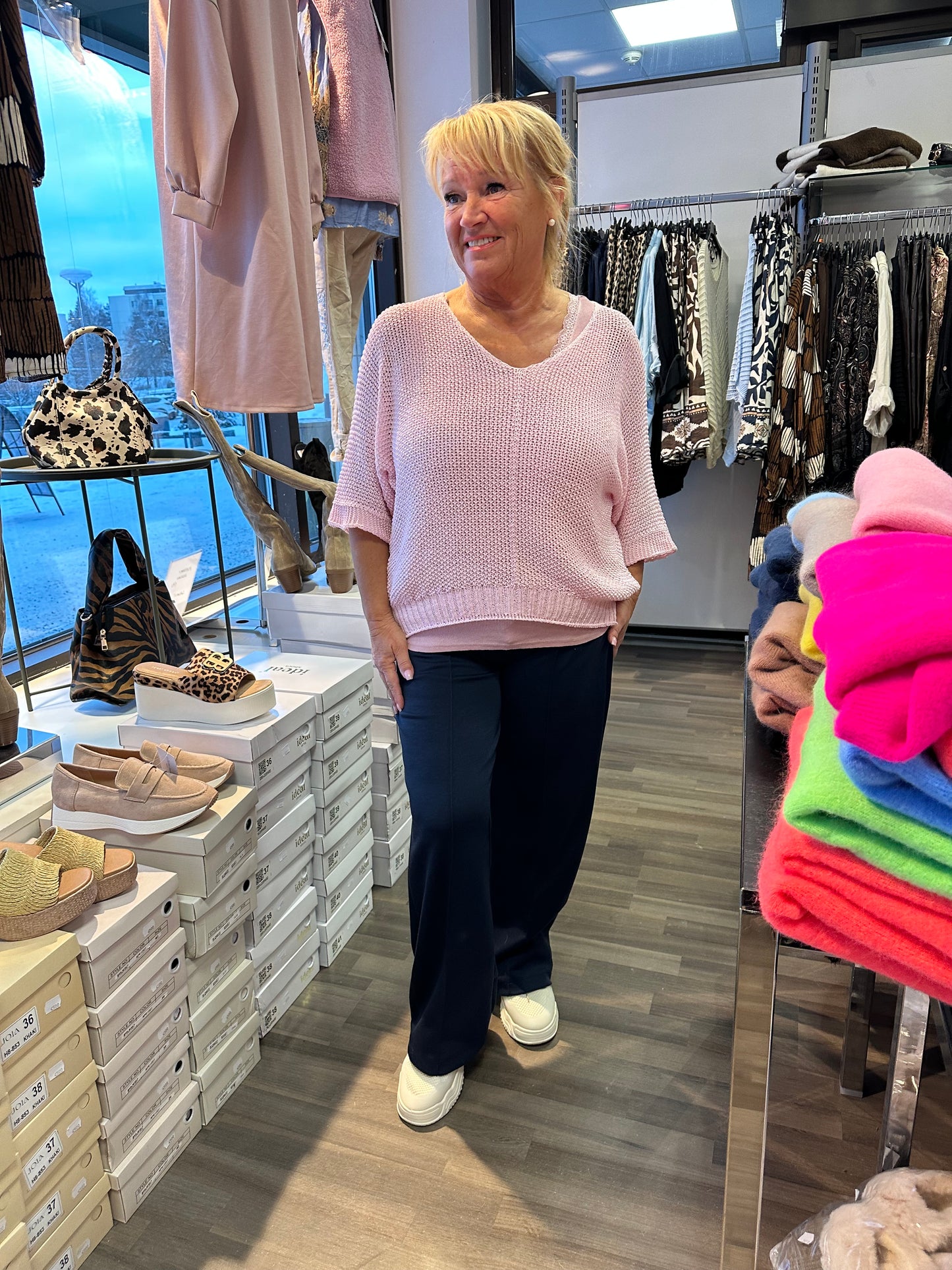 One size neule Baby Pink