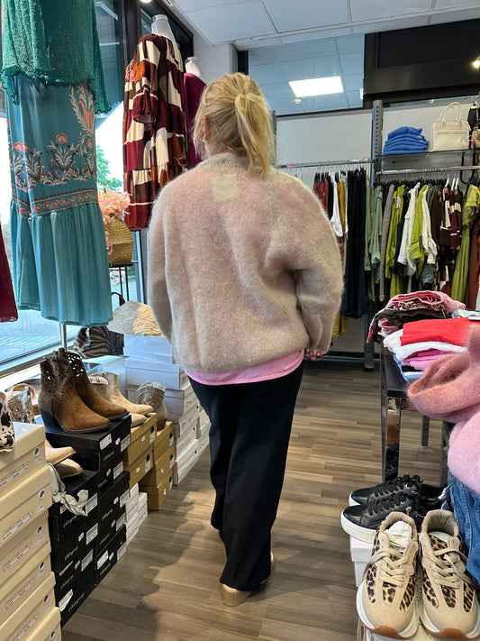 Mohair neuletakki beessi