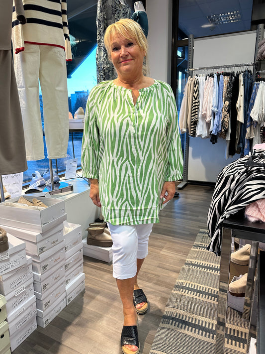 Capri-legginssit valkoinen