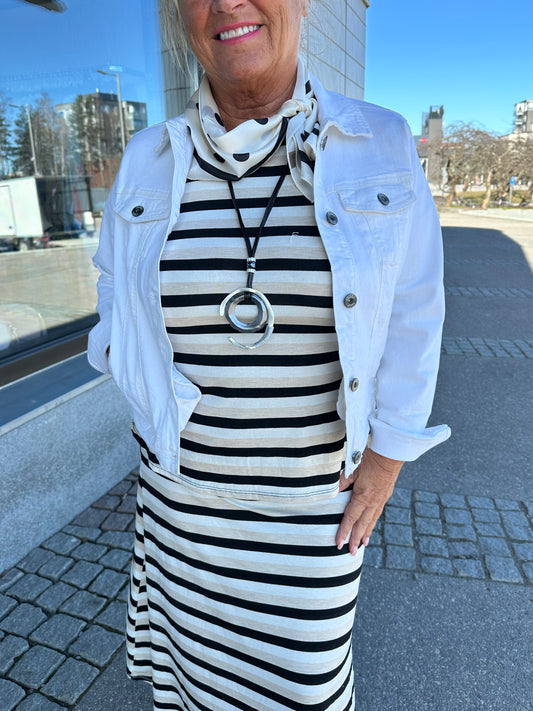 Farkkutakki valkoinen