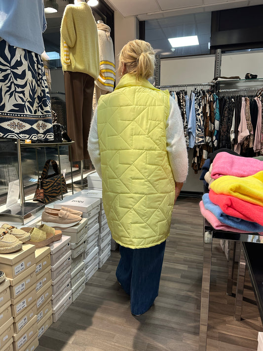 Tikkiliivi keltainen