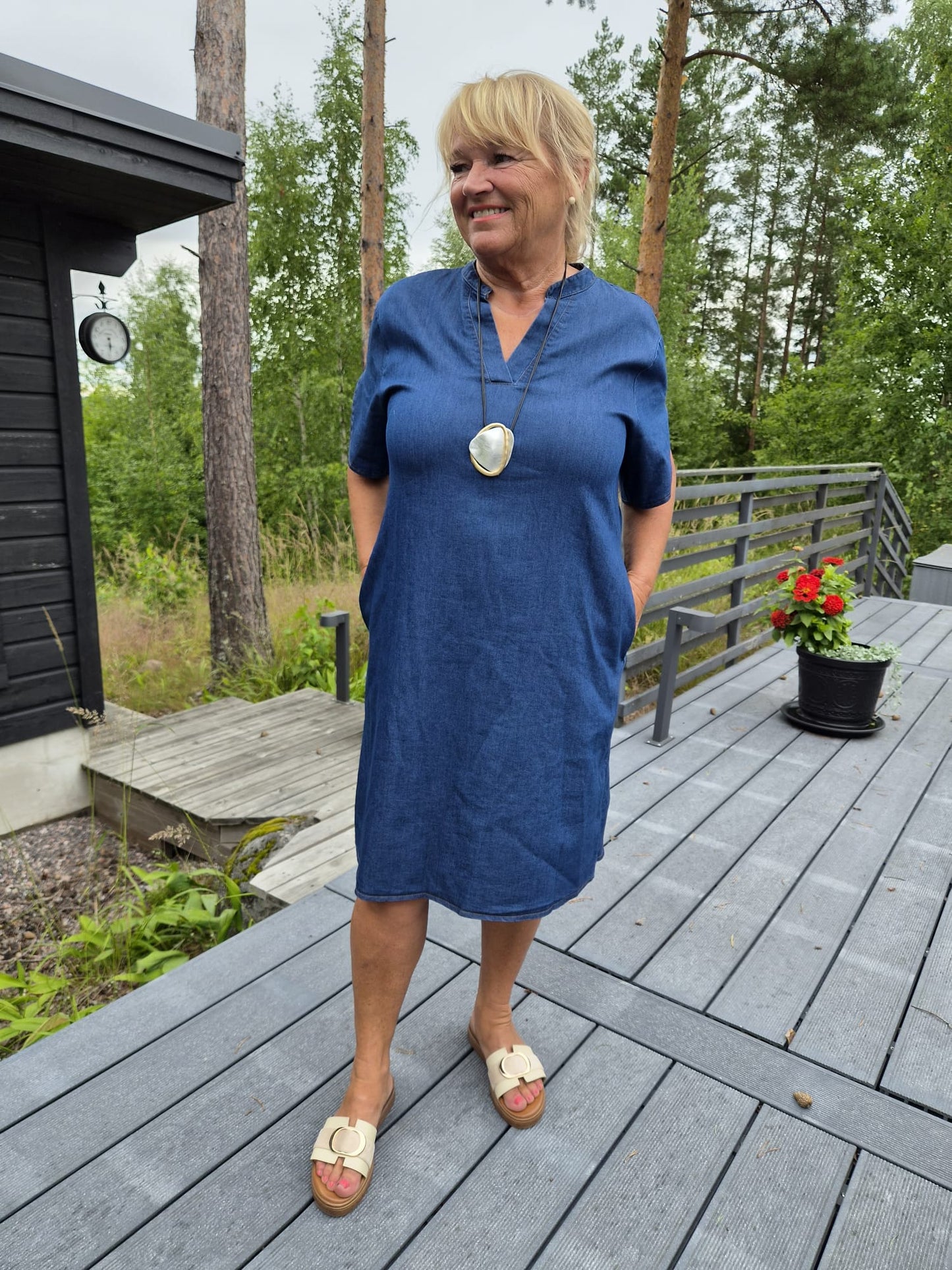 Farkkumekko Medium Blue