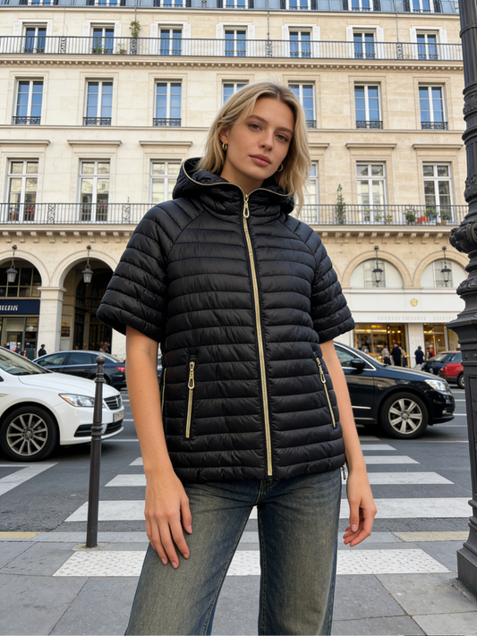 Kevyt toppaliivi beessi ja musta