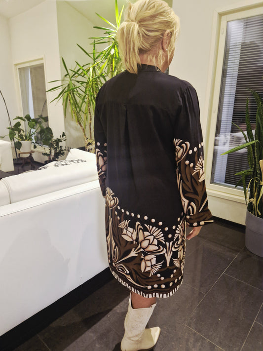 Capri tunika/mekko musta