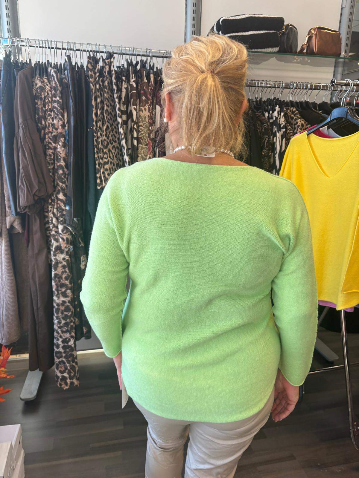 Neulepusero omppuvihreä