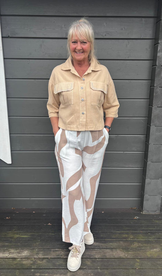 Viskoosi housut 4 väriä