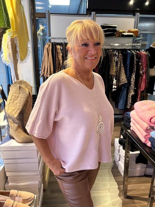 Laatikkoneule baby roosa