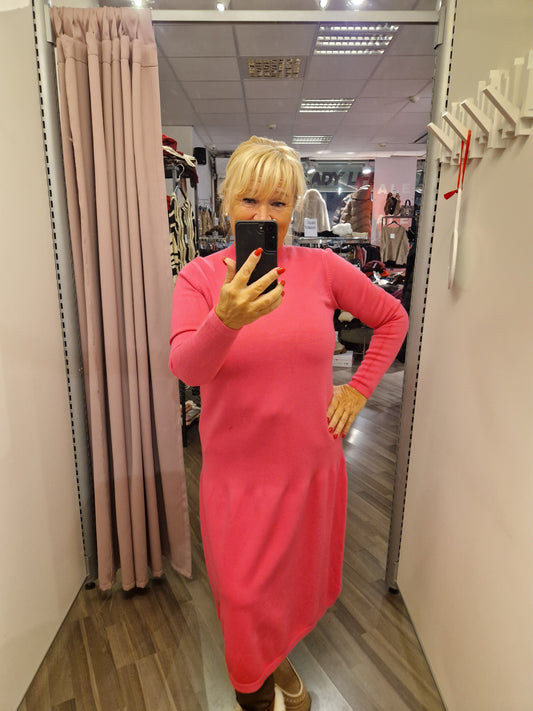 Sirompi neulemekko pinkki