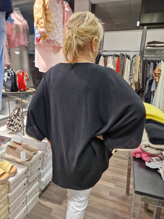 PLUSPLUSSIZE PUSERO musta