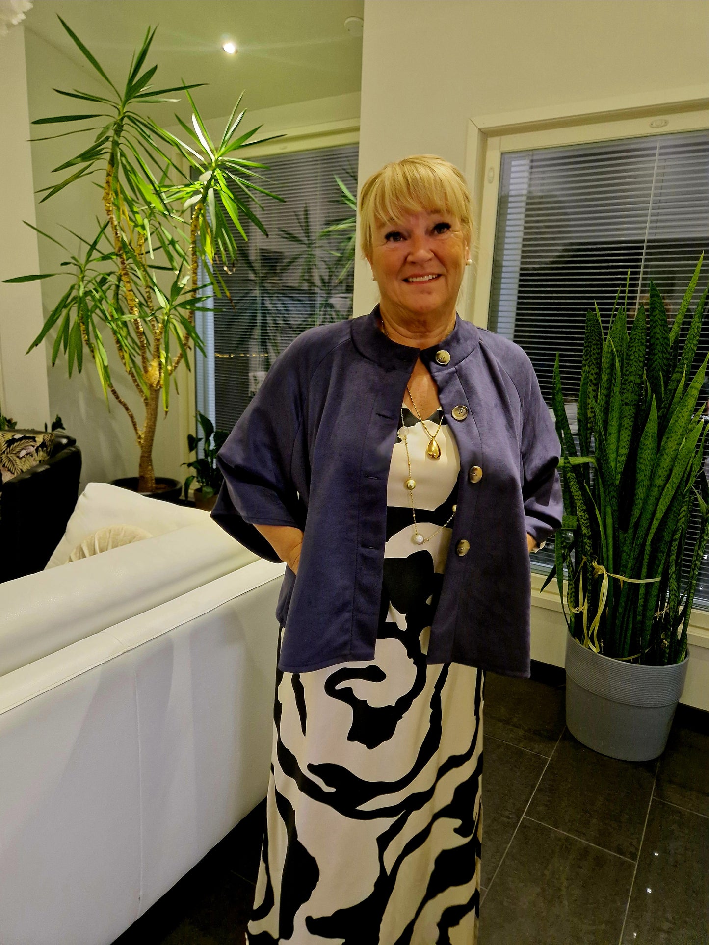 A-linjainen jakku navy