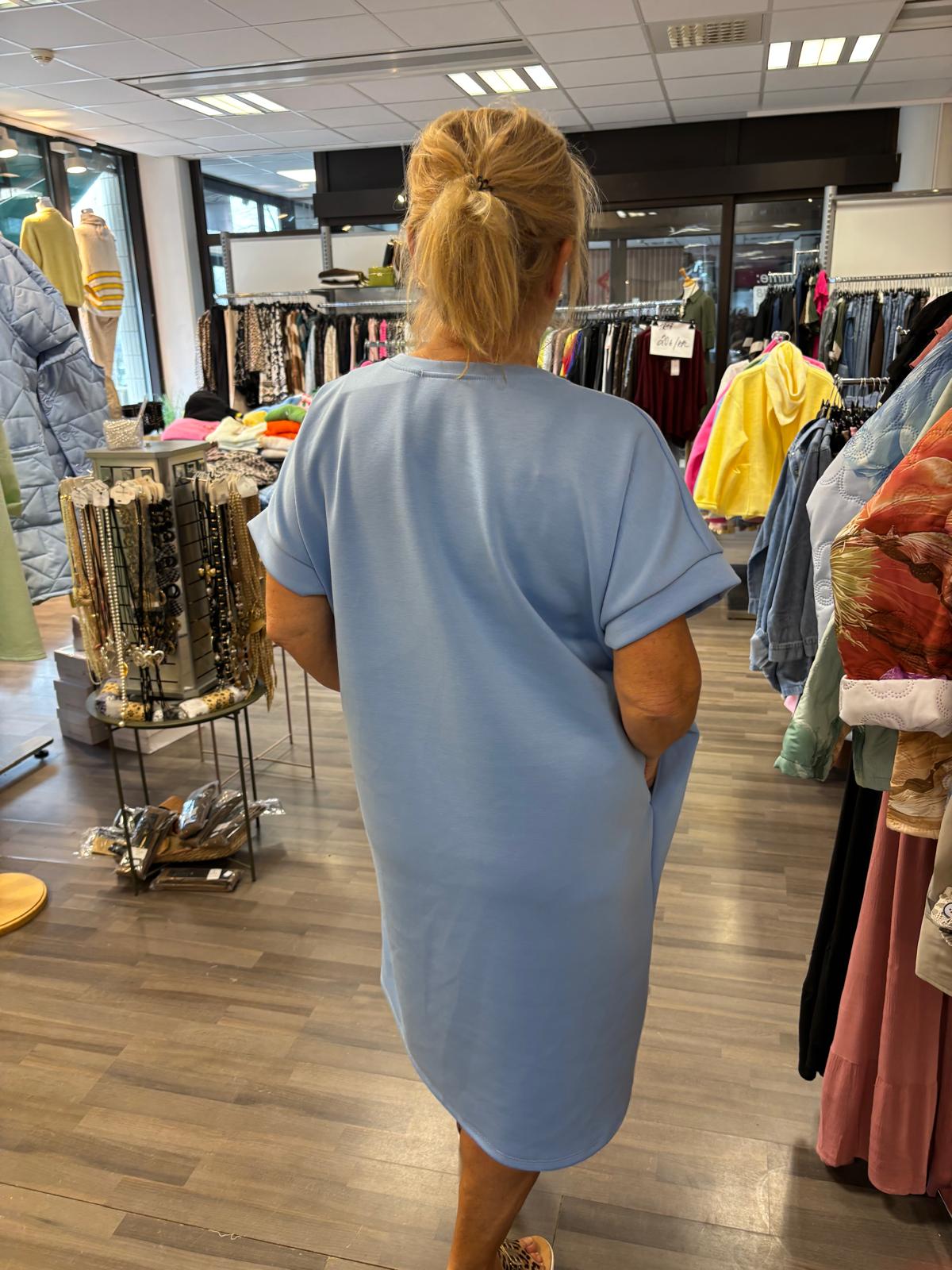 Los Angeles mekko/tunika vaaleansininen