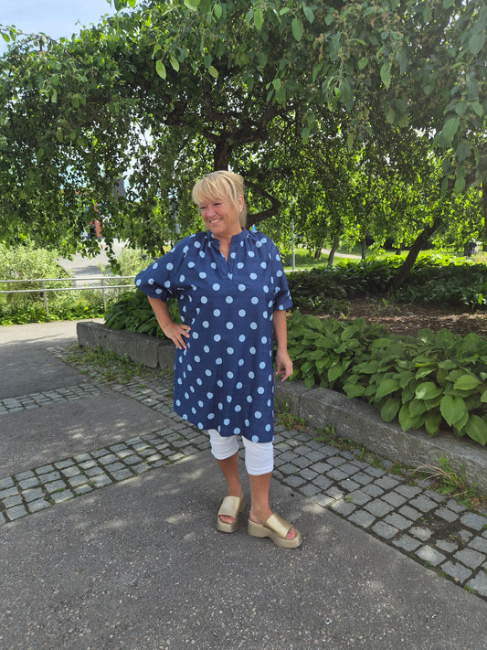 Oversize pallotunika sininen