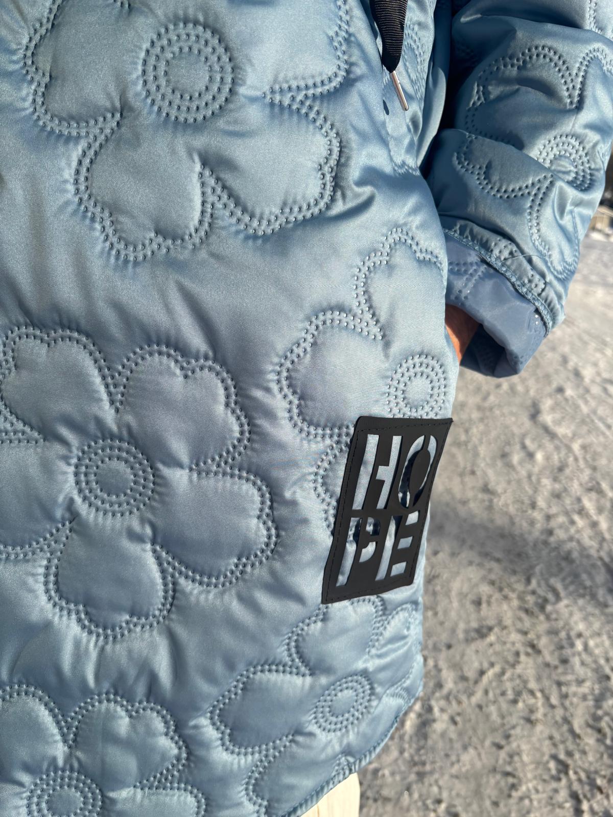 Kevättakki jeans sininen