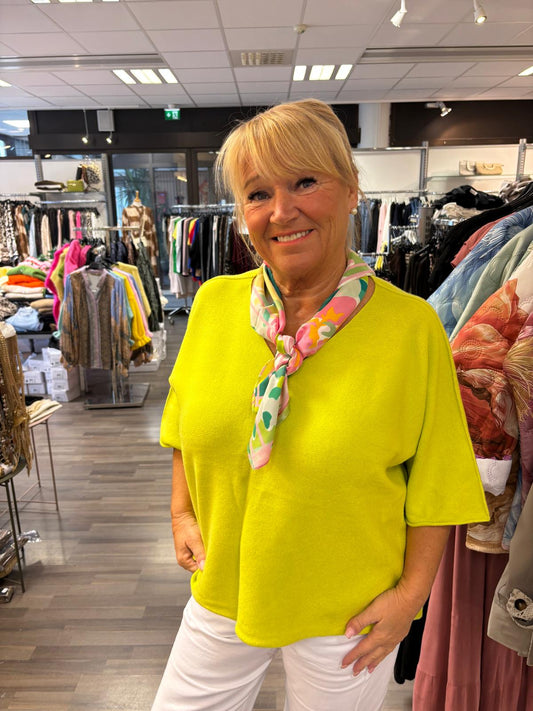 Pikkuhuivi vihreä/pinkki