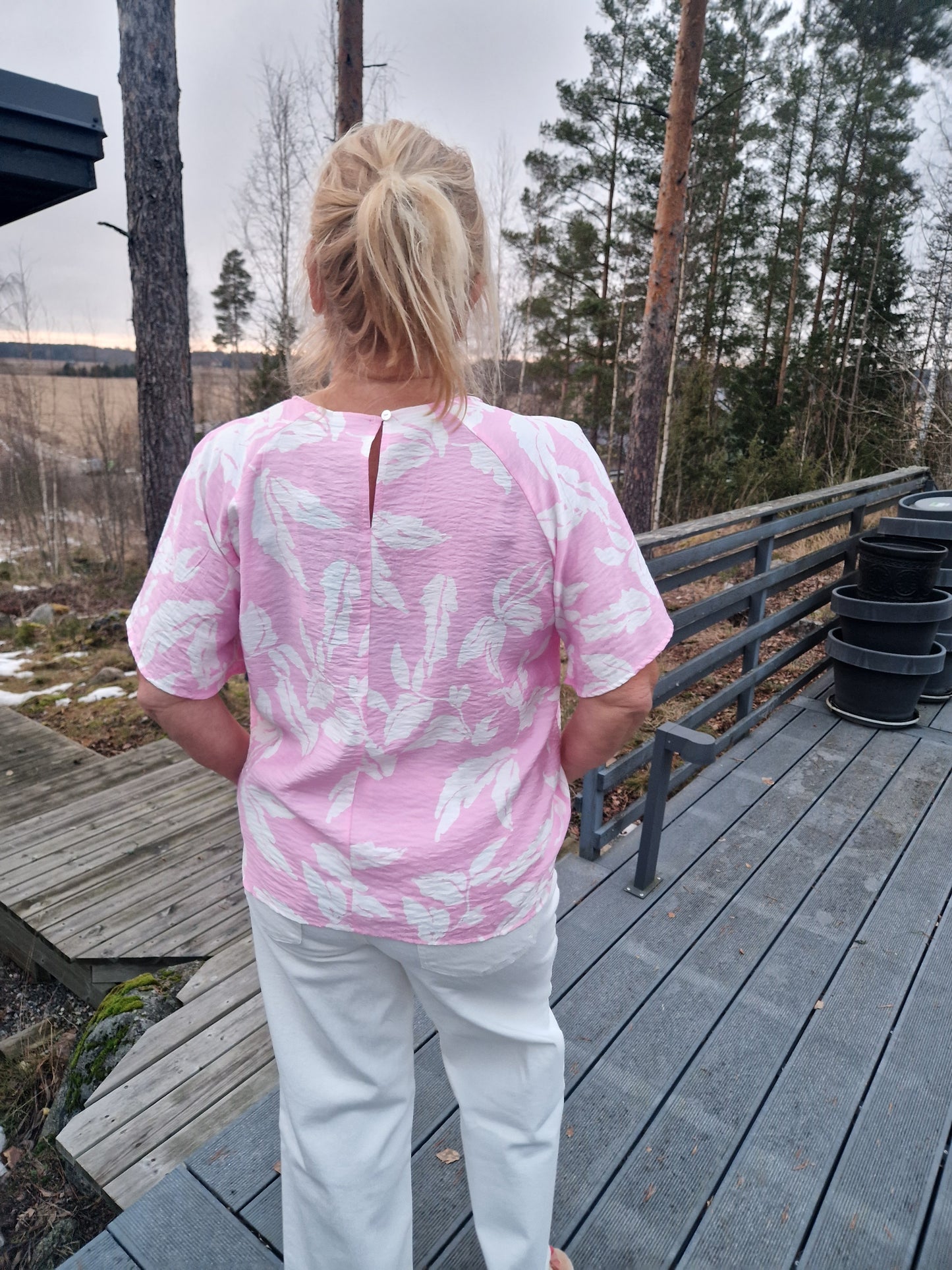 Viskoosipusero Marlo Pink