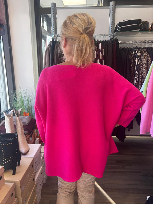 Reilumpi neule fuksia