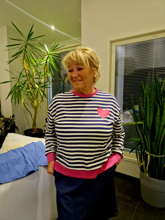 Raita college navy/fuksia