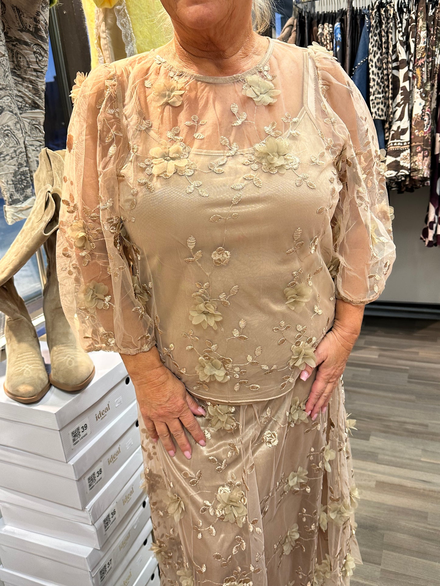 Florence pusero Antique Gold