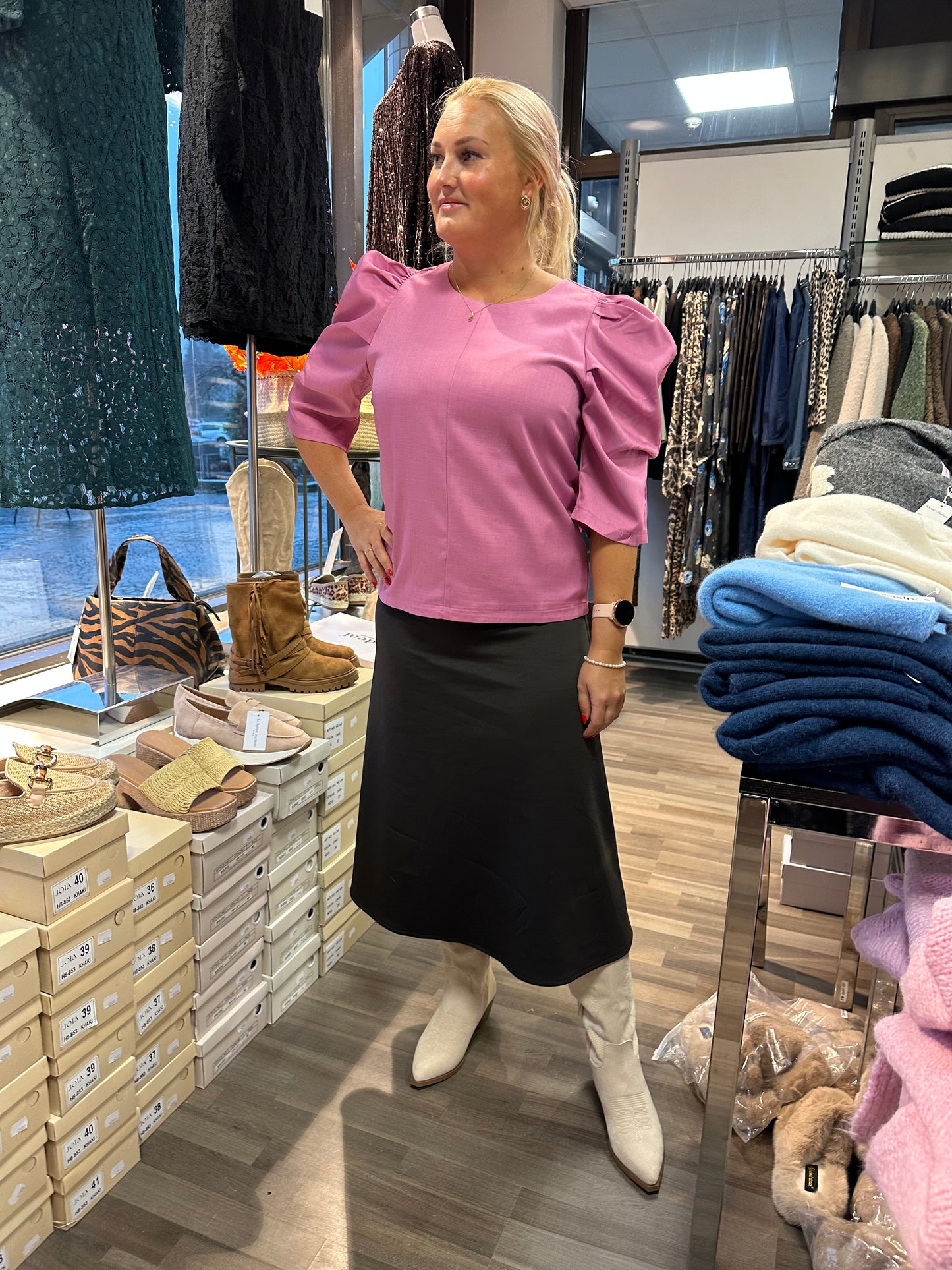 Röyhelöhiha pusero  pinkki