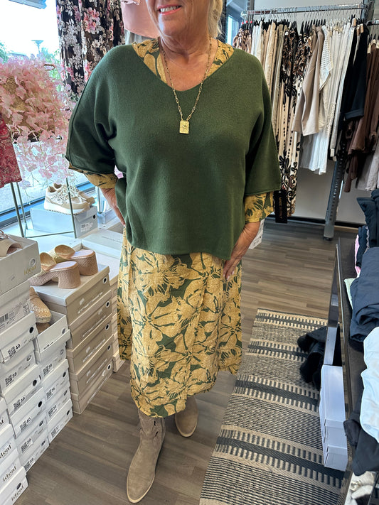 Laatikkoneule khaki