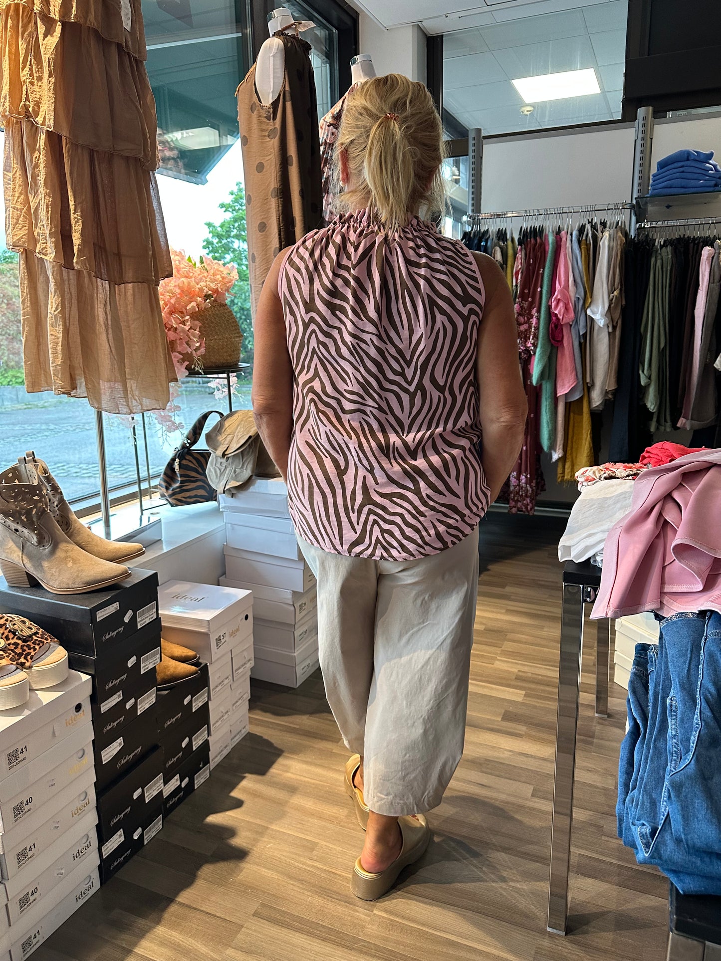 Toppi Zebra Pink