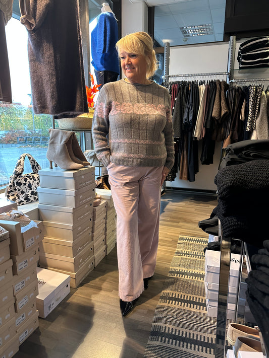 Onesize neulepusero roosa/beessi