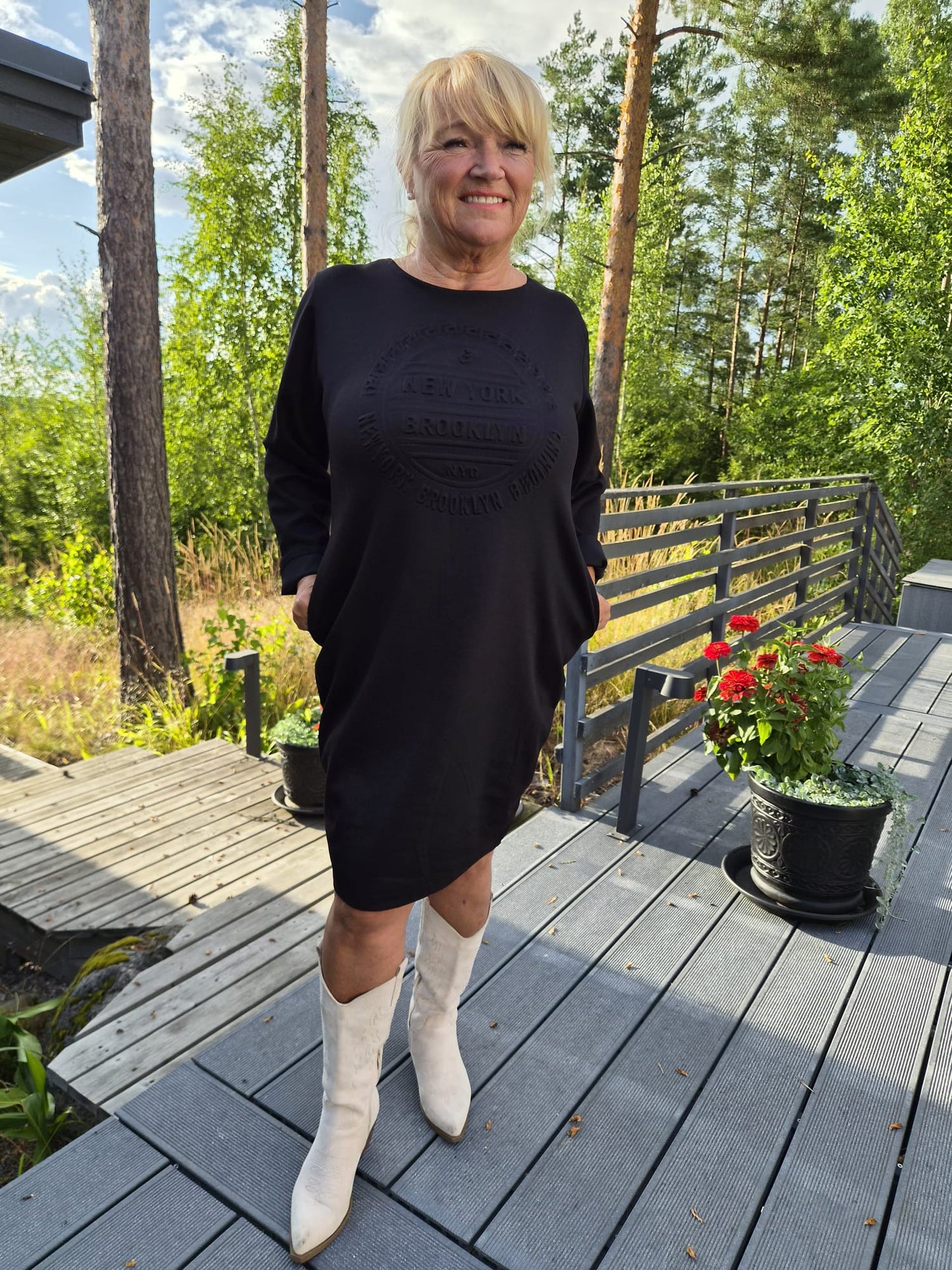 College-tunika/mekko (5 väriä)