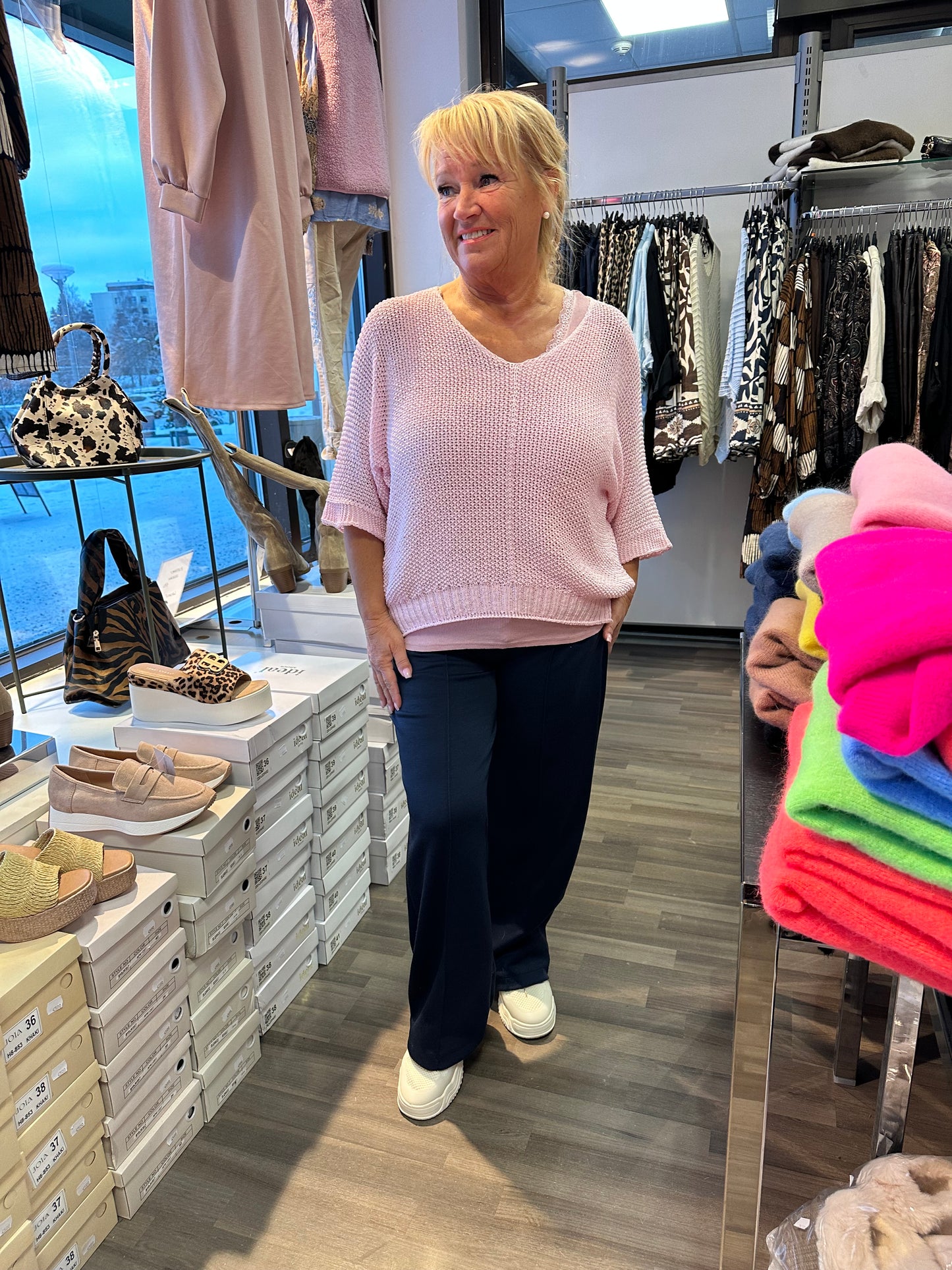 One size neule Baby Pink