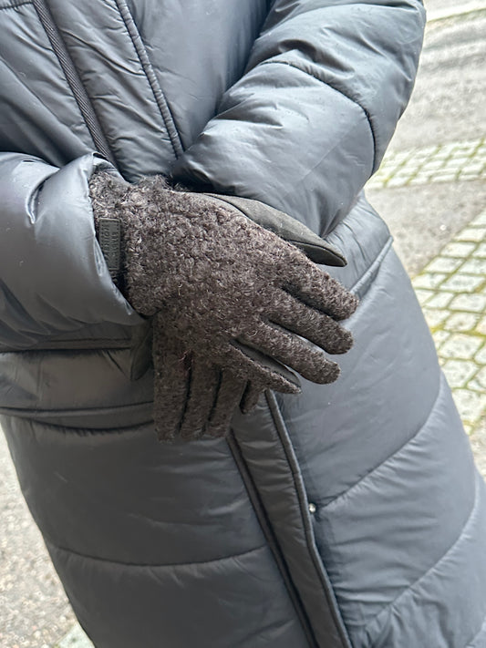 Bouclee sormikkaat musta