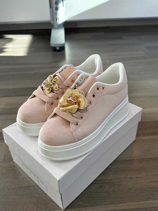 Platform tennarit roosa