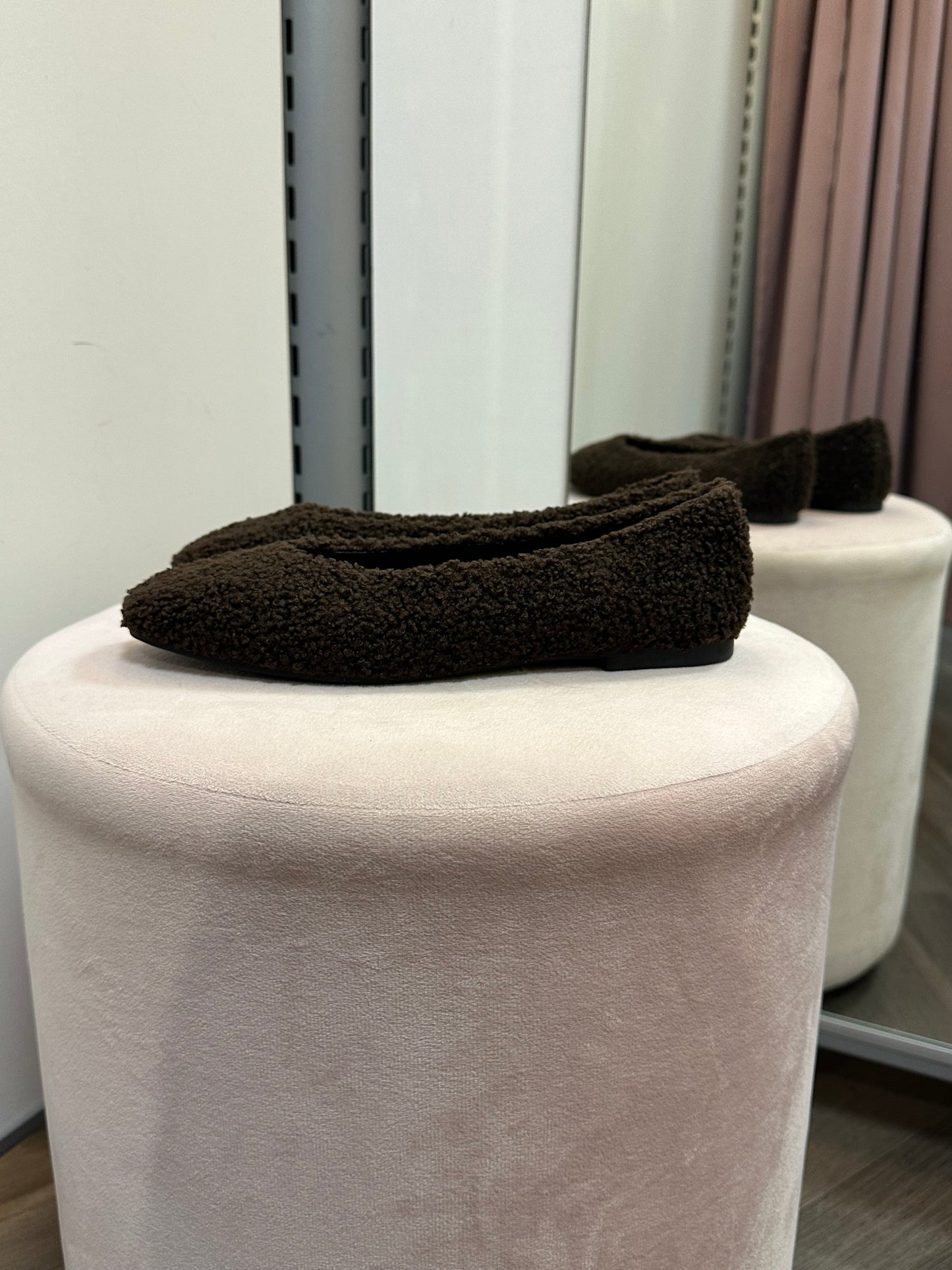 Teddy balleriinat ruskea