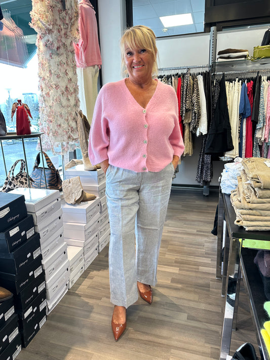 Pellava culotte Nora harmaa