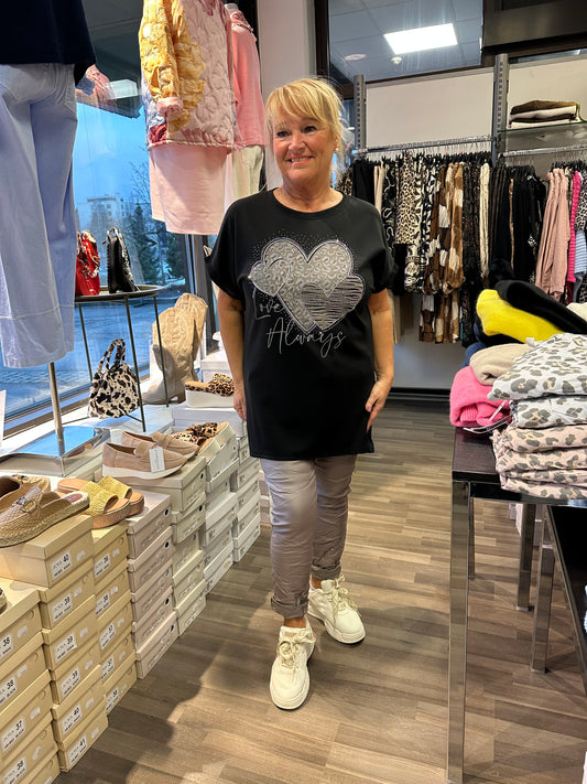 College tunika musta