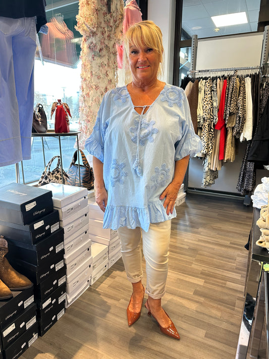 Plussize puuvillatunika (5 väriä)