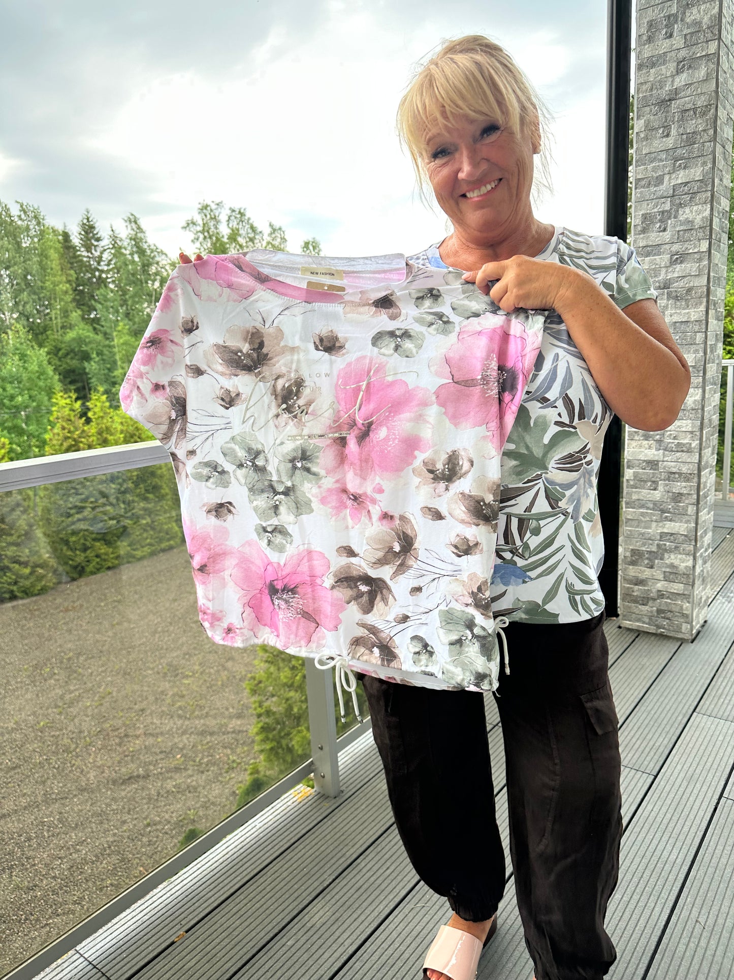 Puuvillainen t-paita (4 väriä)