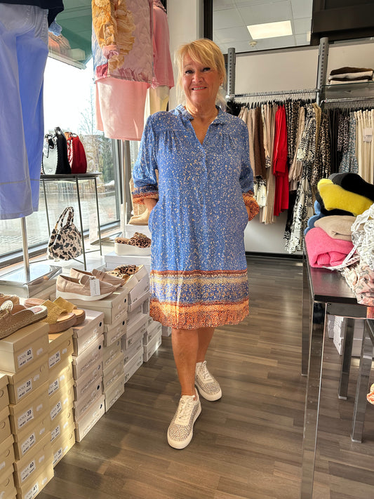 Tunika/mekko Annelin  sinisävy