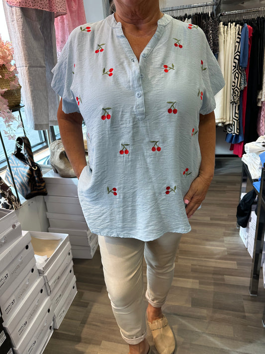 Pusero Cherry sininen