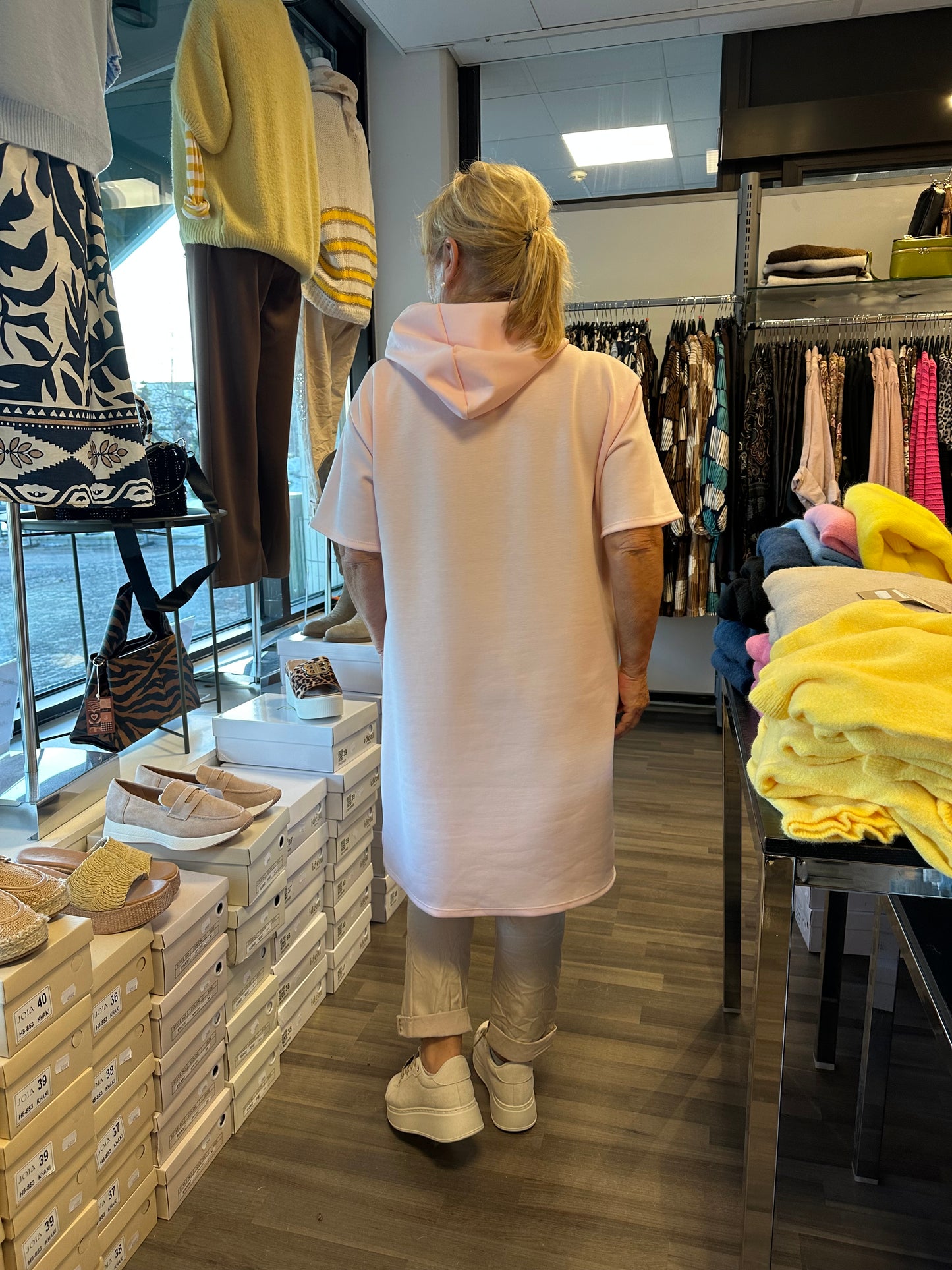 Huppari tunika/mekko Chic roosa