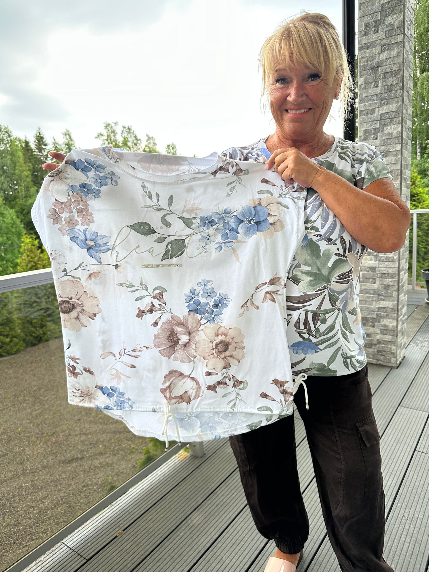 Puuvillainen t-paita (4 väriä)
