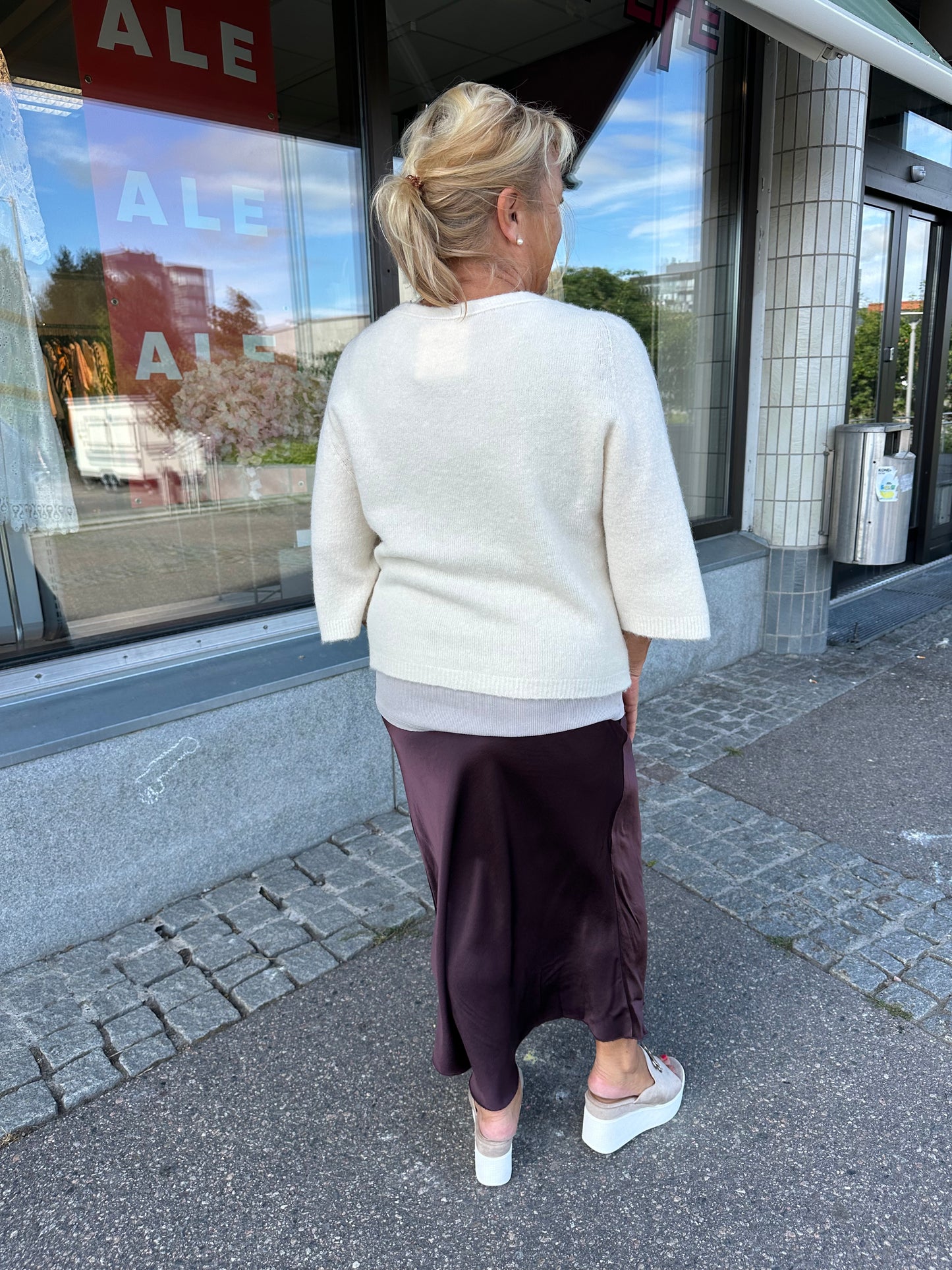 Baby Alpakka neuletakki vaalea