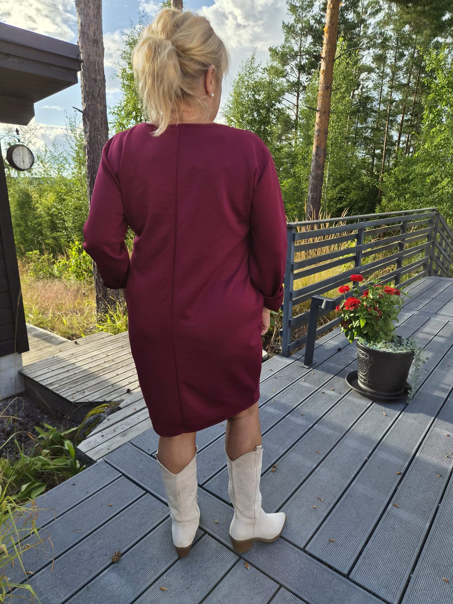 College-tunika/mekko (5 väriä)