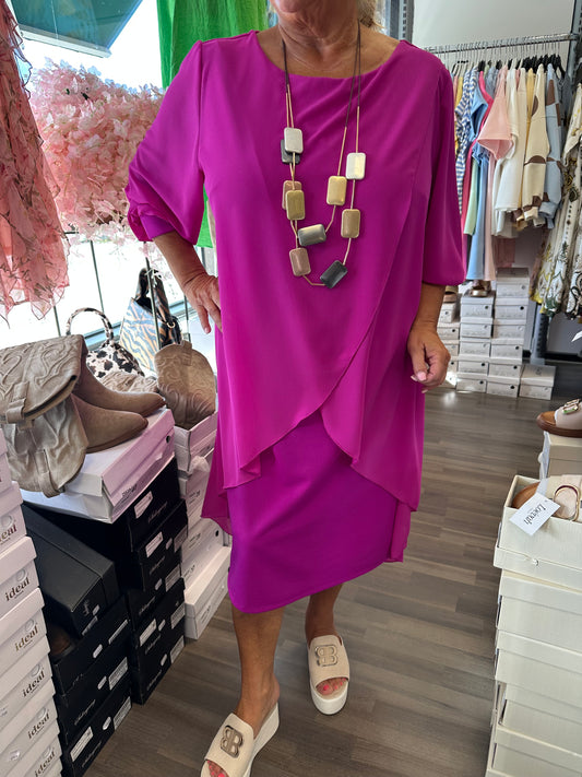 Reilummankoon sifonkimekko (3 väriä)