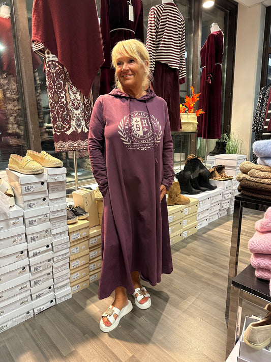 Hupparimekko Uni viininpunainen