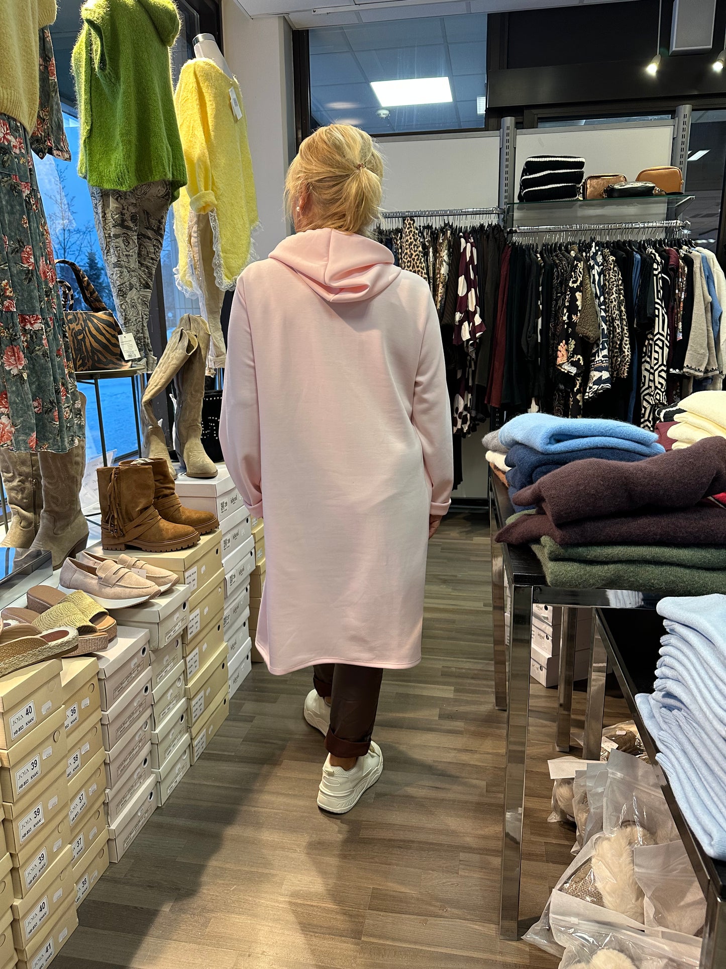 Mikki hupparimekko roosa