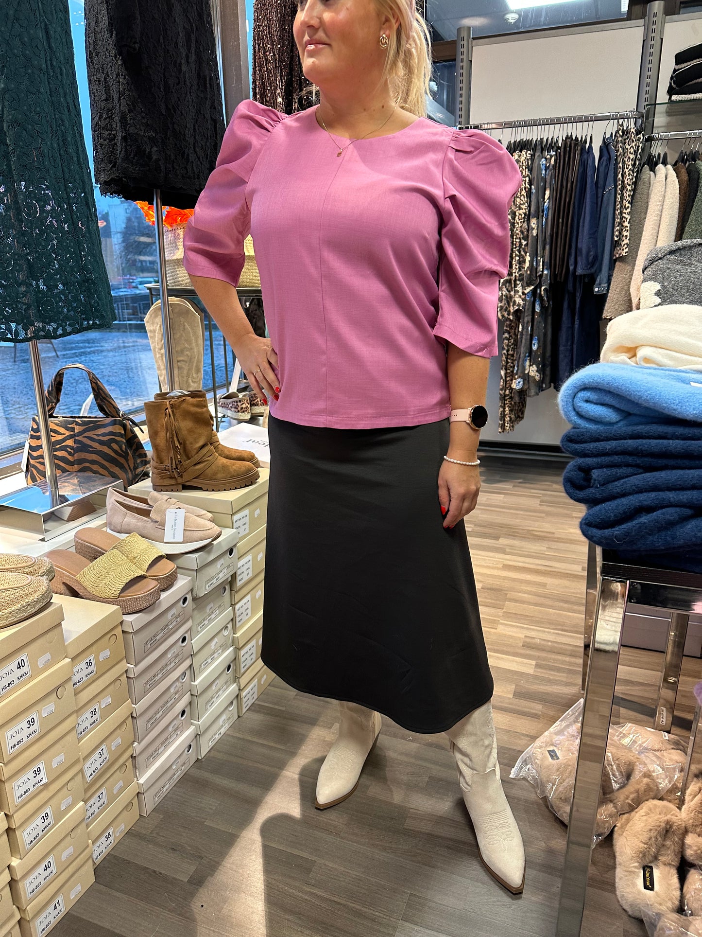 Röyhelöhiha pusero  pinkki