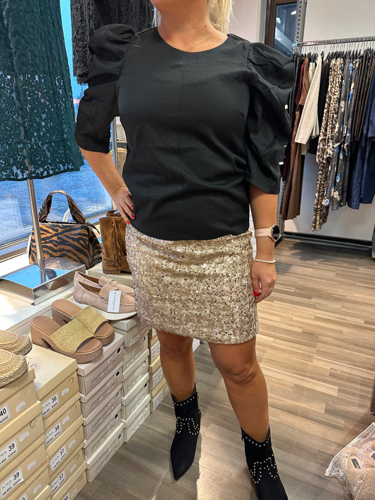 Röyhelöhiha pusero musta