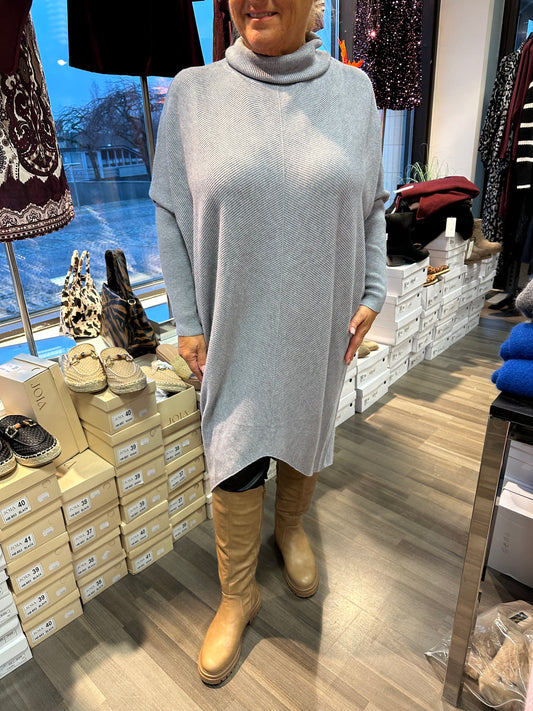 Oversize neuletunika harmaa