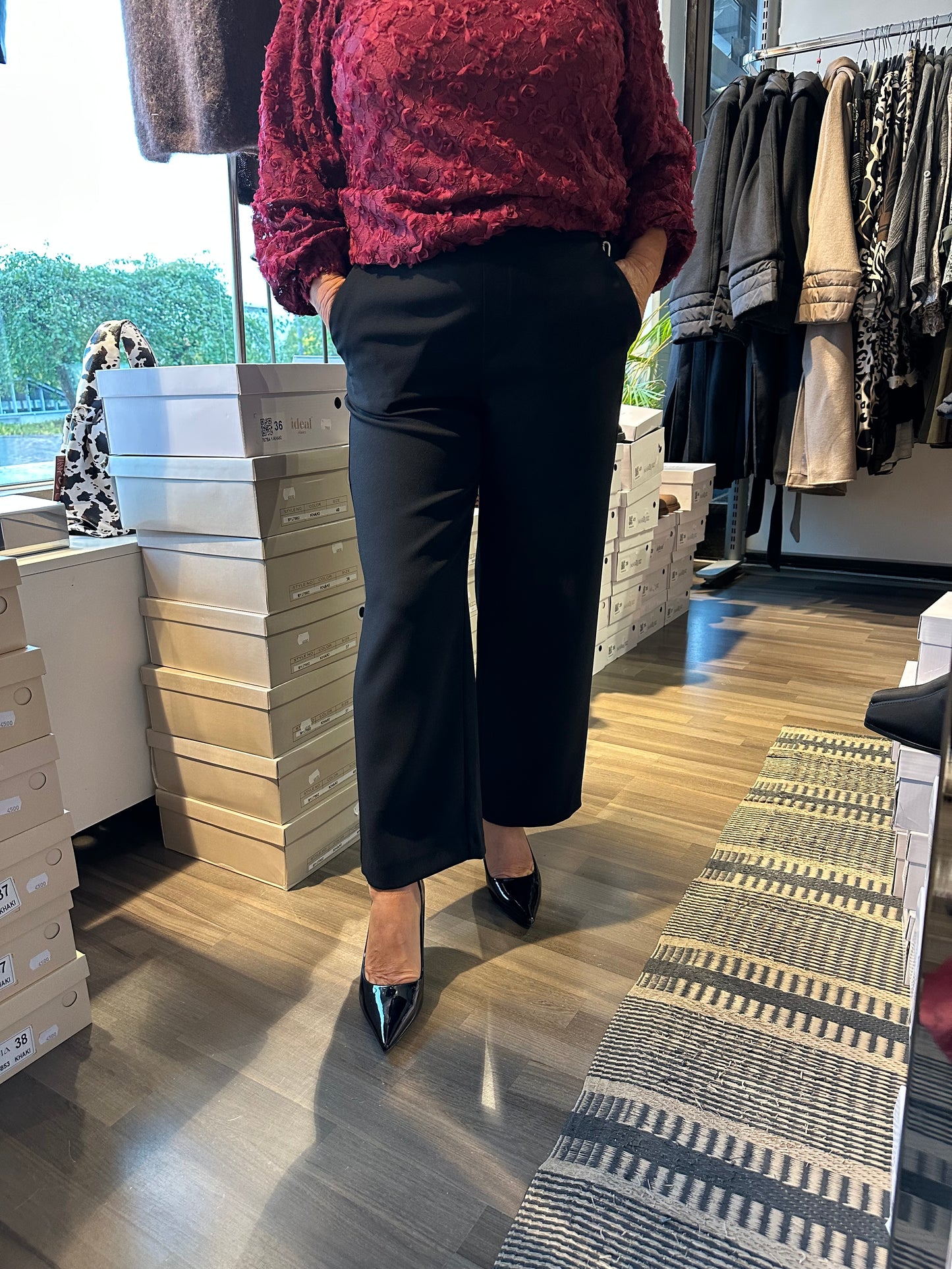 Vajaamittaiset culotte housut